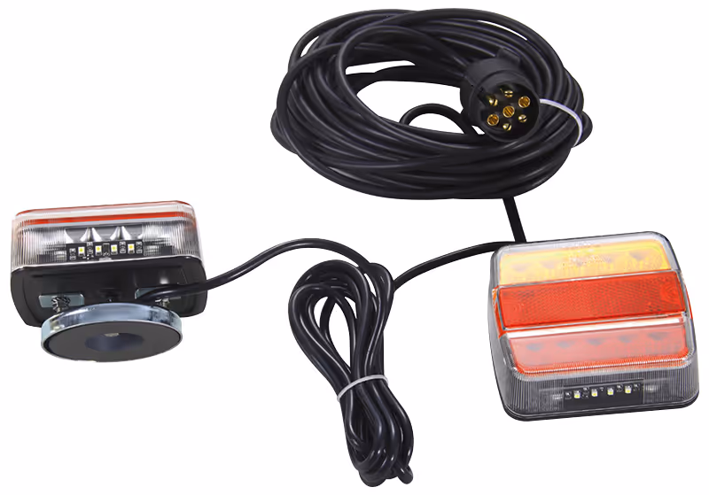 KIT SIGN. FEUX AR LED 5F R/J AL. 7.50M SOUS COQUE