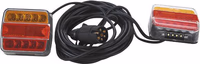 KIT SIGNALISATION 7M50 A FIXER LED ENTRE FEUX 2.5M ROUGE/ORANGE