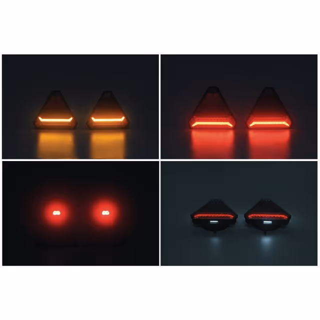 Kit signalisation magnetique feux triangles led sans fil techni-power
