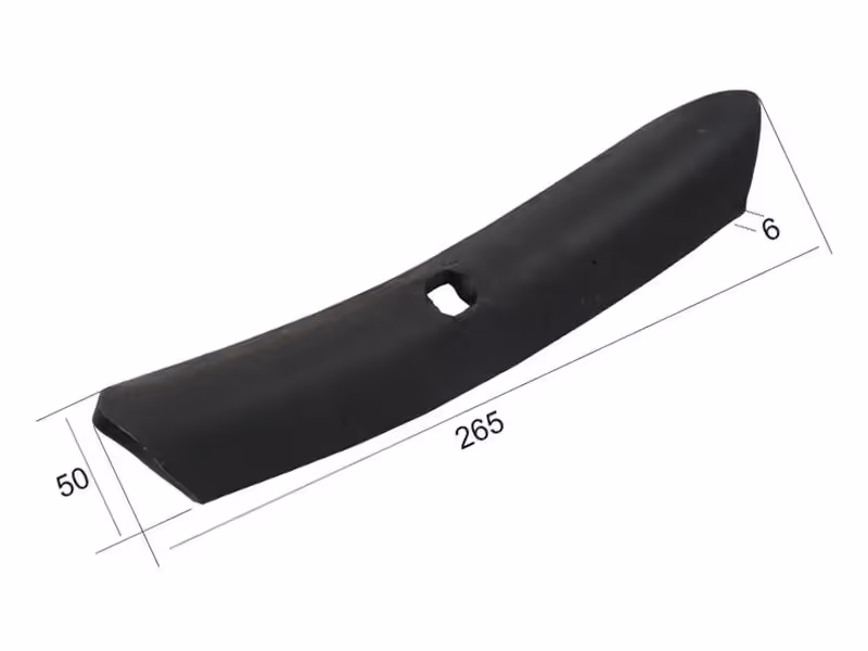 Kit Socs 260x60x6mm Fourni avec boulons - Vendu par 25