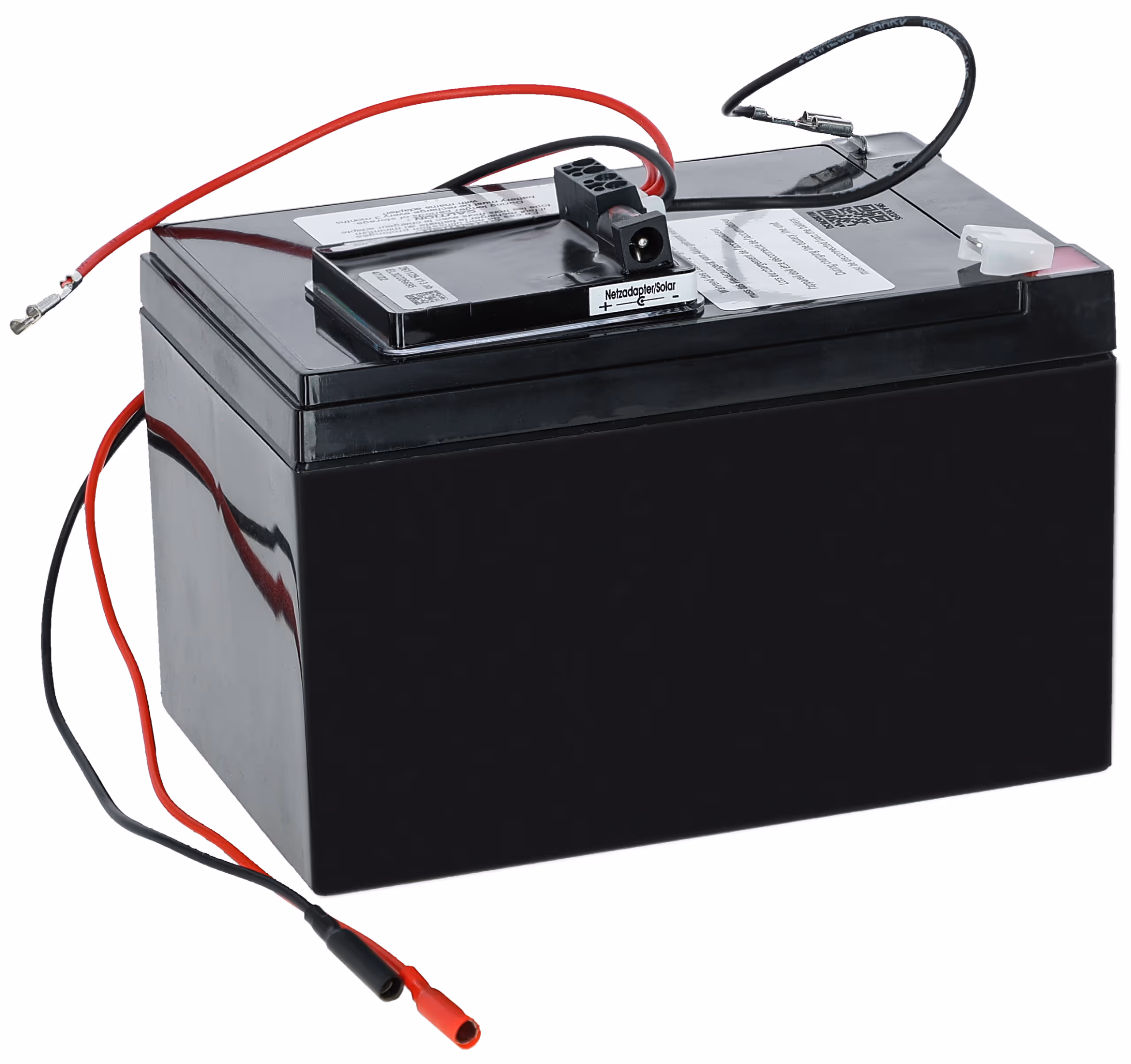 Kit solaire 5W adaptateur + batterie AGM 15Ah
