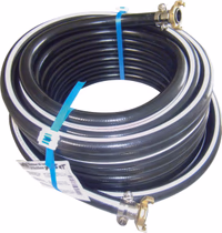 Kit tuyau pvc noir pour air comprime - 20 bars - 19x26 - 25m