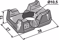 Krone | Piéce de serrage