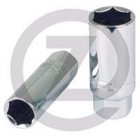 KS Tools 1/2" CHROMEplus Douille à bougies,13/16"