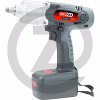 KS Tools 1/2''Clé à chocs avec réglage de couple sur batterie,1.800 Tr/min,avec 2 batterie et chargeur