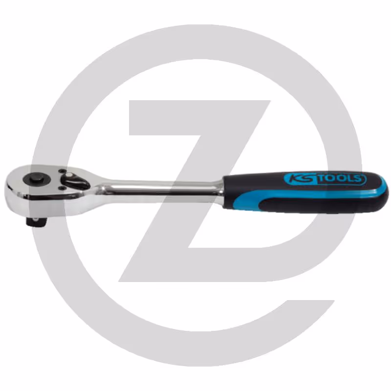 KS Tools 1/2" Cliquet réversible CHROMEplus, 72 dents