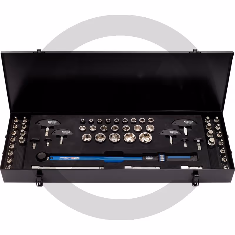 KS Tools 1/2" Coffret de clés dynamométriques ERG - 48 pièces