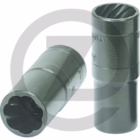 KS Tools 1/2" Douille 6 pans spirale, 19mm