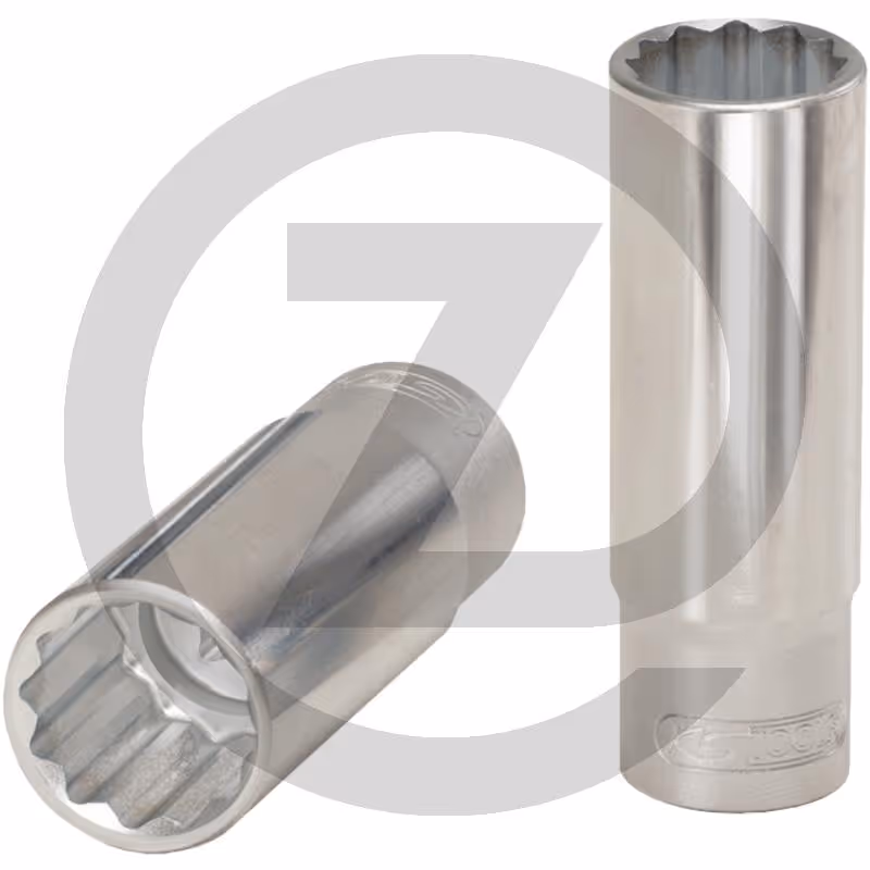KS Tools 1/2" Douilles 12 pans, longues, 15/16''