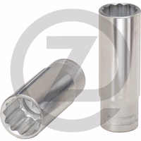 KS Tools 1/2" Douilles 12 pans, longues, 21 mm