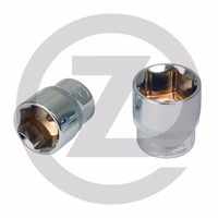 KS Tools 1/2" Douilles 6 pans CHROMEplus, 9mm