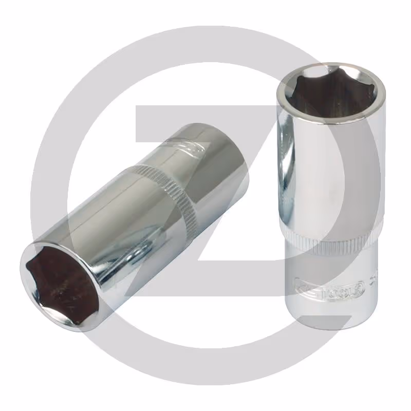KS Tools 1/2" Douilles 6 pans CHROMEplus, longues, 11mm
