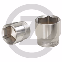 KS Tools 1/2" Douilles 6 pans CLASSIC, 1.1/8''