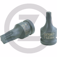 KS Tools 1/2" Douilles à chocs TX, courtes, T40