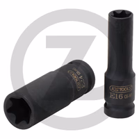 KS Tools 1/2" Douilles longues à chocs, E12