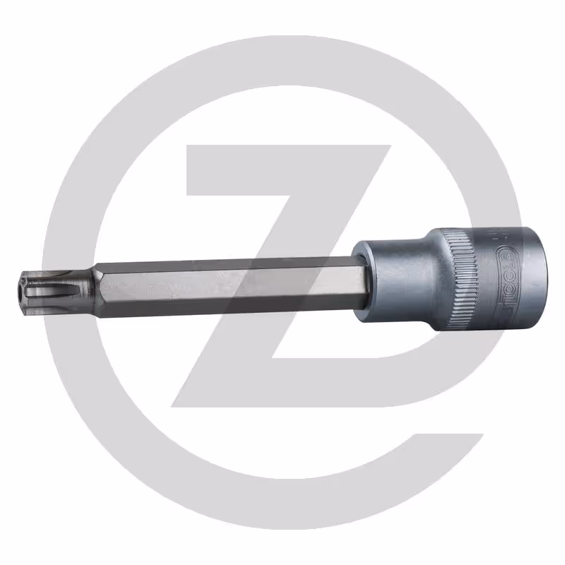 KS Tools 1/2" Douilles tournevis RIBE percé, longues, M10