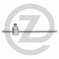 KS Tools 1/2" Poignée coulissante CHROMEplus 250mm
