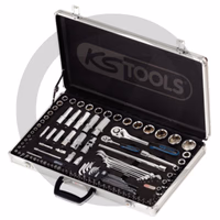 KS Tools 1/4"+1/2" CHROMEplus Coffret de douilles, 102 pcs.