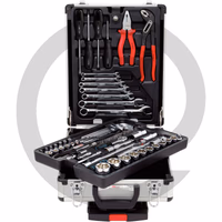 KS Tools 1/4"+1/2" Coffret d'outils CHROMEplus, 90 pcs.