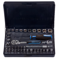 KS Tools 1/4" CHROMEplus Coffret de douilles, 40 pcs.