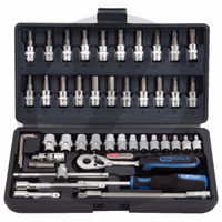 KS Tools 1/4" CHROMEplus Coffret de douilles, 46 pcs.