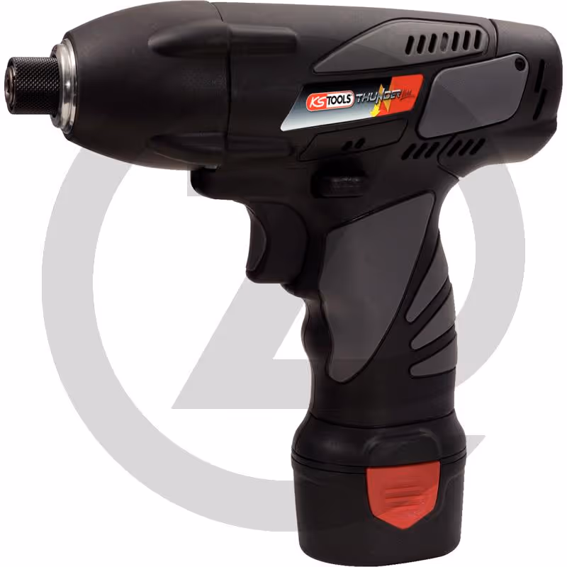 KS Tools 1/4'' Clé à chocs sur batterie, 117Nm, 1.870 Tr/min, avec 1 batterie et chargeur