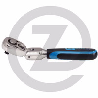 KS Tools 1/4" Cliquet articulé, 72 dents