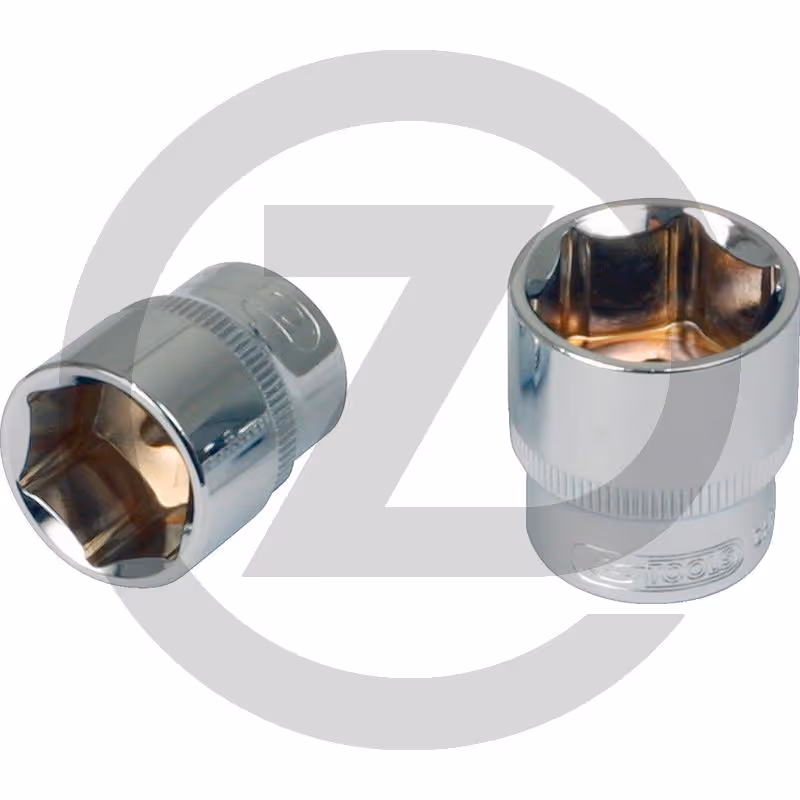 KS Tools 1/4" Douilles 6 pans CHROMEplus, 5/16"
