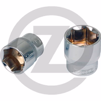 KS Tools 1/4" Douilles 6 pans CHROMEplus, 7/32"