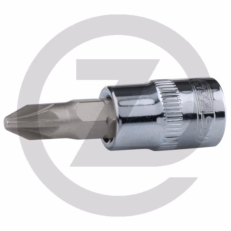 KS Tools 1/4" Douilles tournevis CHROMEplus, PZ2