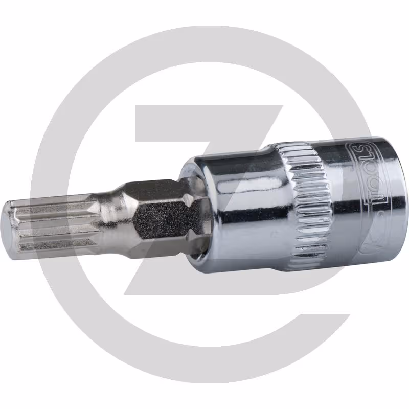 KS Tools 1/4" Douilles tournevis XZN CHROMEplus, M8