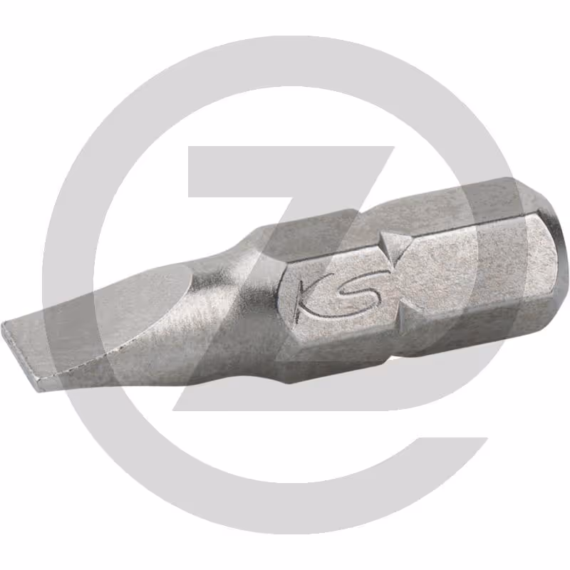 KS Tools 1/4" Embout de vissage Fente CLASSIC, 25 mm, 7 mm