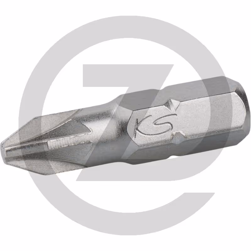 KS Tools 1/4" Embout de vissage POZIDRIV CLASSIC, 25 mm, PZ0