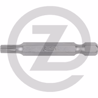 KS Tools 1/4" Embout de vissage TX percé CLASSIC, 50mm, TB30