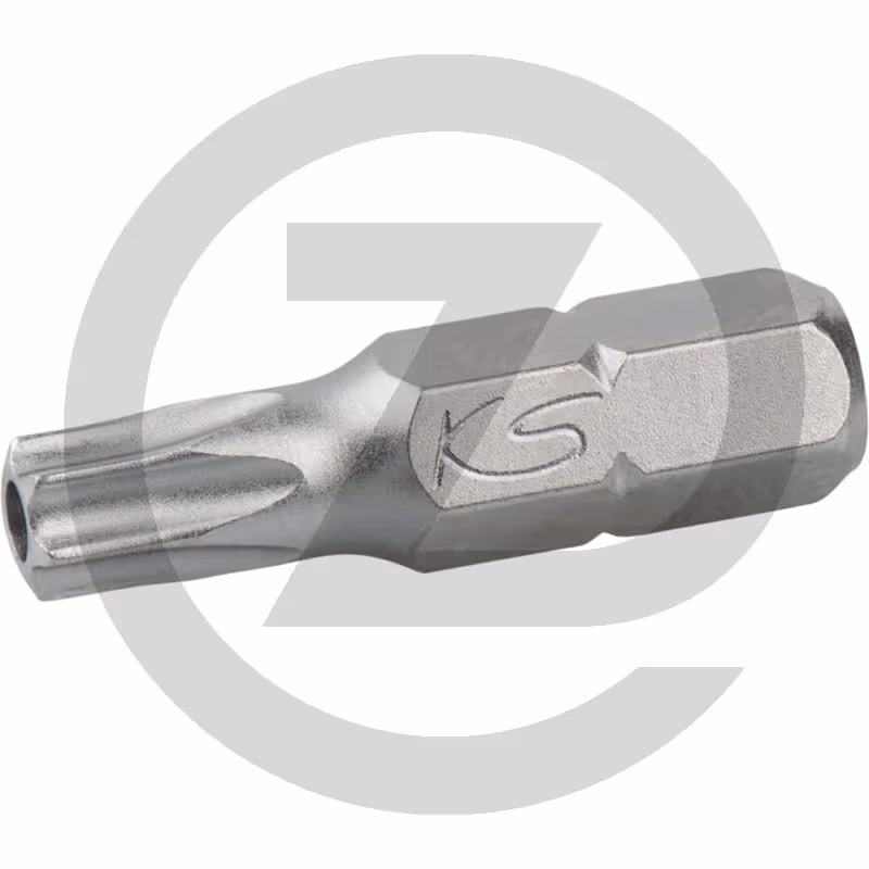 KS Tools 1/4" Embout de vissage TX percé CLASSIC,