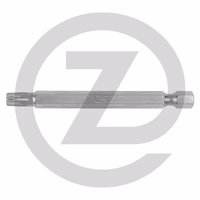 KS Tools 1/4" Embout de vissage TX percé CLASSIC, 75mm, TB40, pack de 5