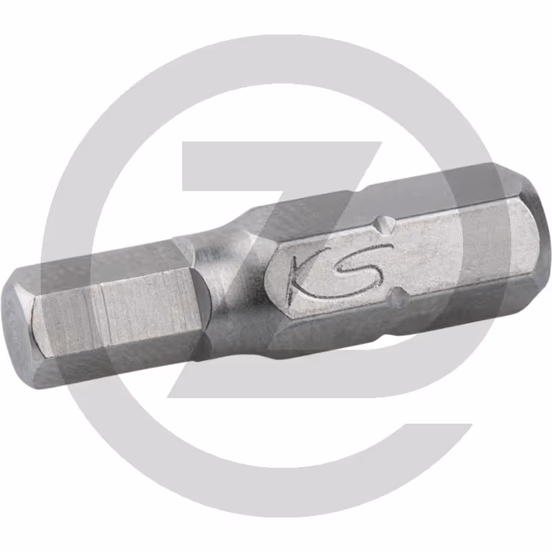 KS Tools 1/4" Embouts de vissage 6 pans CLASSIC, 25 mm, 3/16"