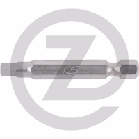 KS Tools 1/4" Embouts de vissage 6 pans CLASSIC, 50mm, 2mm