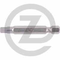 KS Tools 1/4" Embouts de vissage 6 pans CLASSIC, 50mm, 4mm