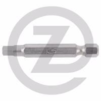 KS Tools 1/4" Embouts de vissage 6 pans CLASSIC, 50mm, 5mm, pack de 5