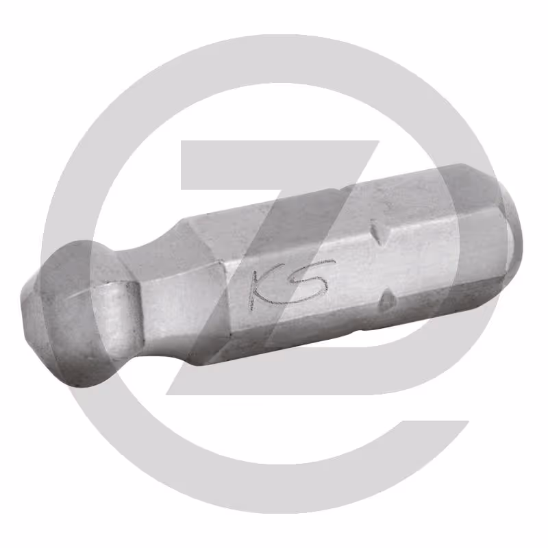 KS Tools 1/4" Embouts de vissage 6 pans CLASSIC avec tête arrondie, 5 mm