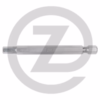 KS Tools 1/4" Embouts de vissage 6 pans percé CLASSIC, 4mm, pack de 5