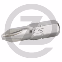 KS Tools 1/4" Embouts de vissage PHILLIPS CLASSIC, 25mm, PH3, pack de 5