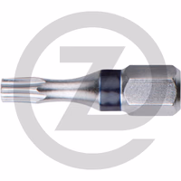 KS Tools 1/4" Embouts TX percé TORSIONpower, 25 mm, TB27, pack de 5