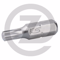 KS Tools 1/4" Embouts XZN CLASSIC, 25mm, M8, pack de 5
