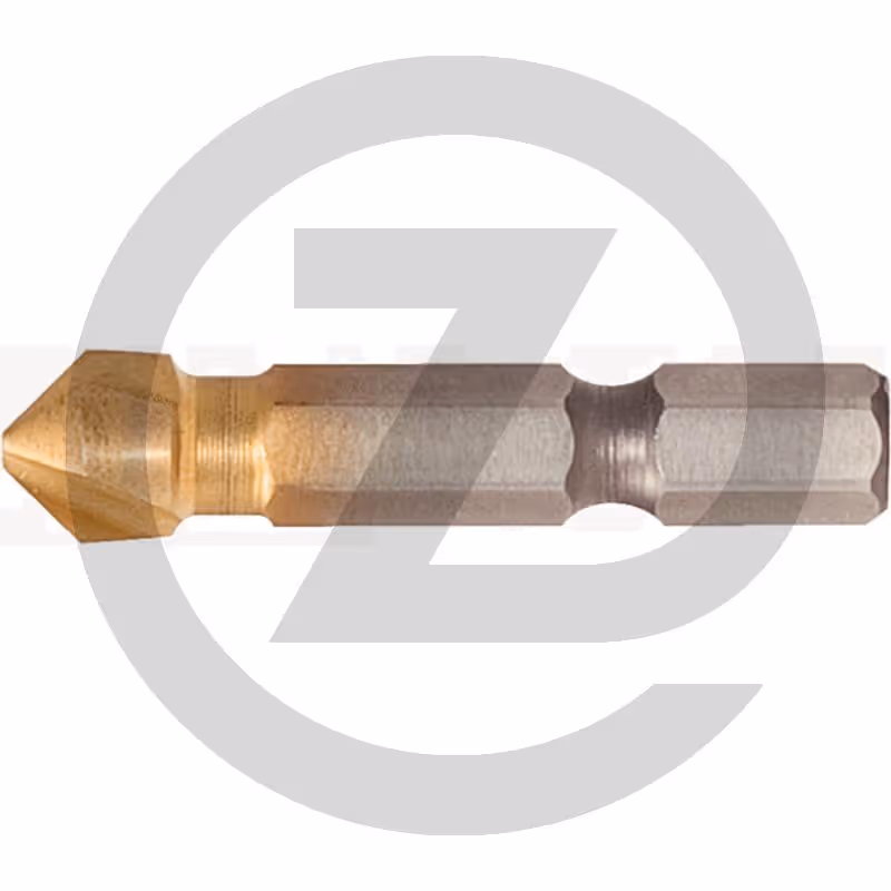 KS Tools 1/4" Forets aléseurs HSS TiN 90° sur porte-embouts 90°, 16,5 mm