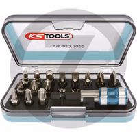 KS Tools 1/4" INOXplus Jeu d'embouts, 18p.