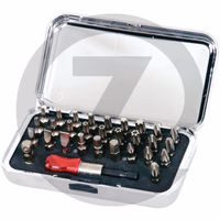 KS Tools 1/4" Jeu d'embouts CHROMEplus® , 30 pièc