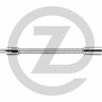 KS Tools 1/4" Rallonge flexible CHROMEplus, 150 mm