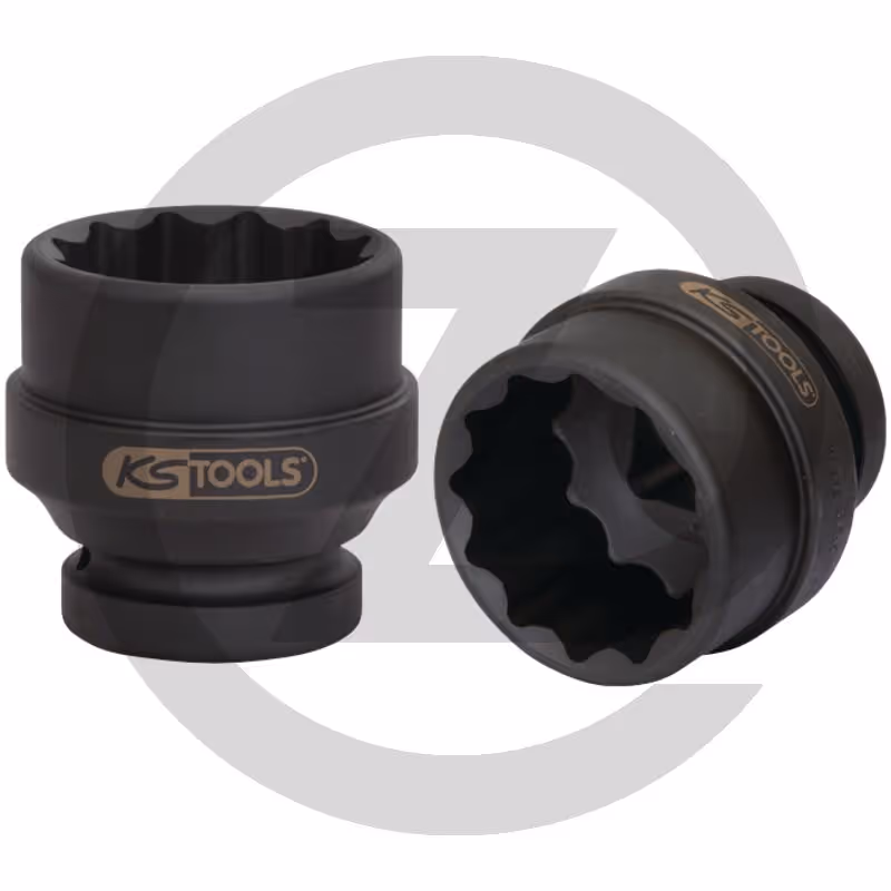 KS Tools 1" Douilles, 12 pans, 65mm